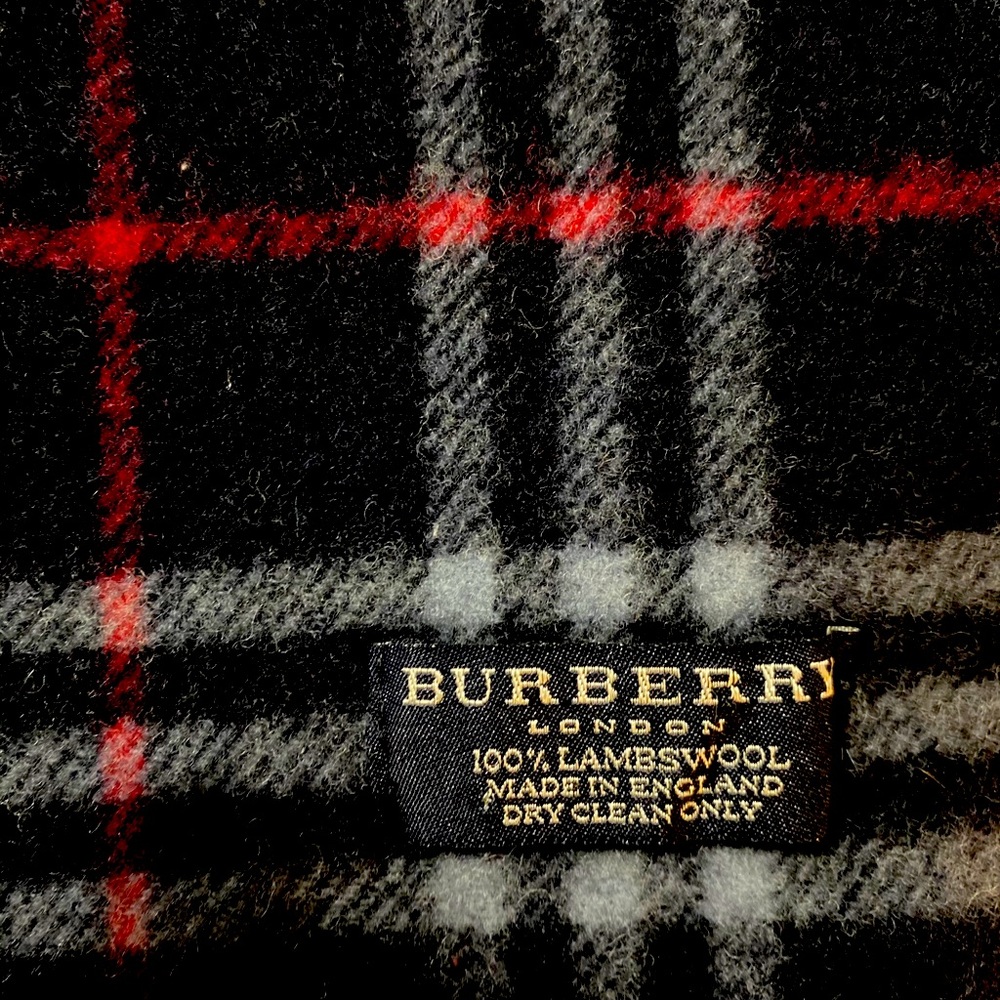 Authentic vintage Burberry scarf